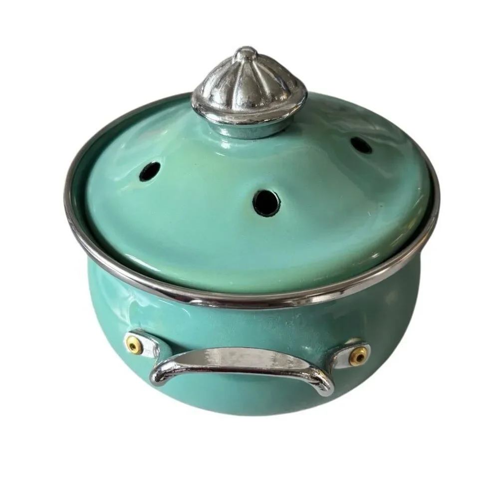 Vintage Lincolnware 5” Pot With Lid